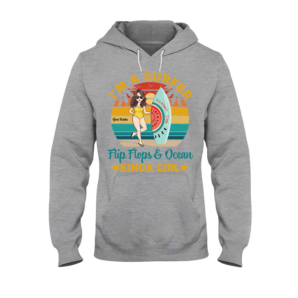 I'm A Flip Flops - Personalized Surfing T-shirt and Hoodie