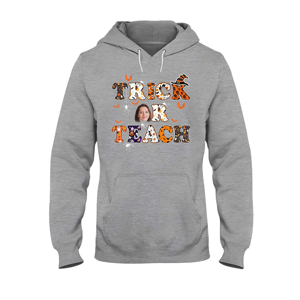 Treat Or Teach - Personalized Teacher T-shirt and Hoodie