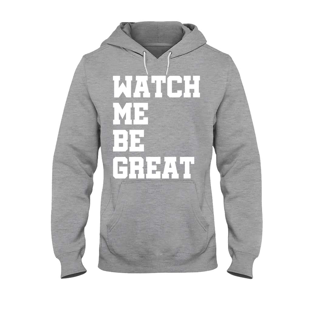 „Watch Me Be Great“ – T-Shirt und Hoodie für Afroamerikaner (112021)