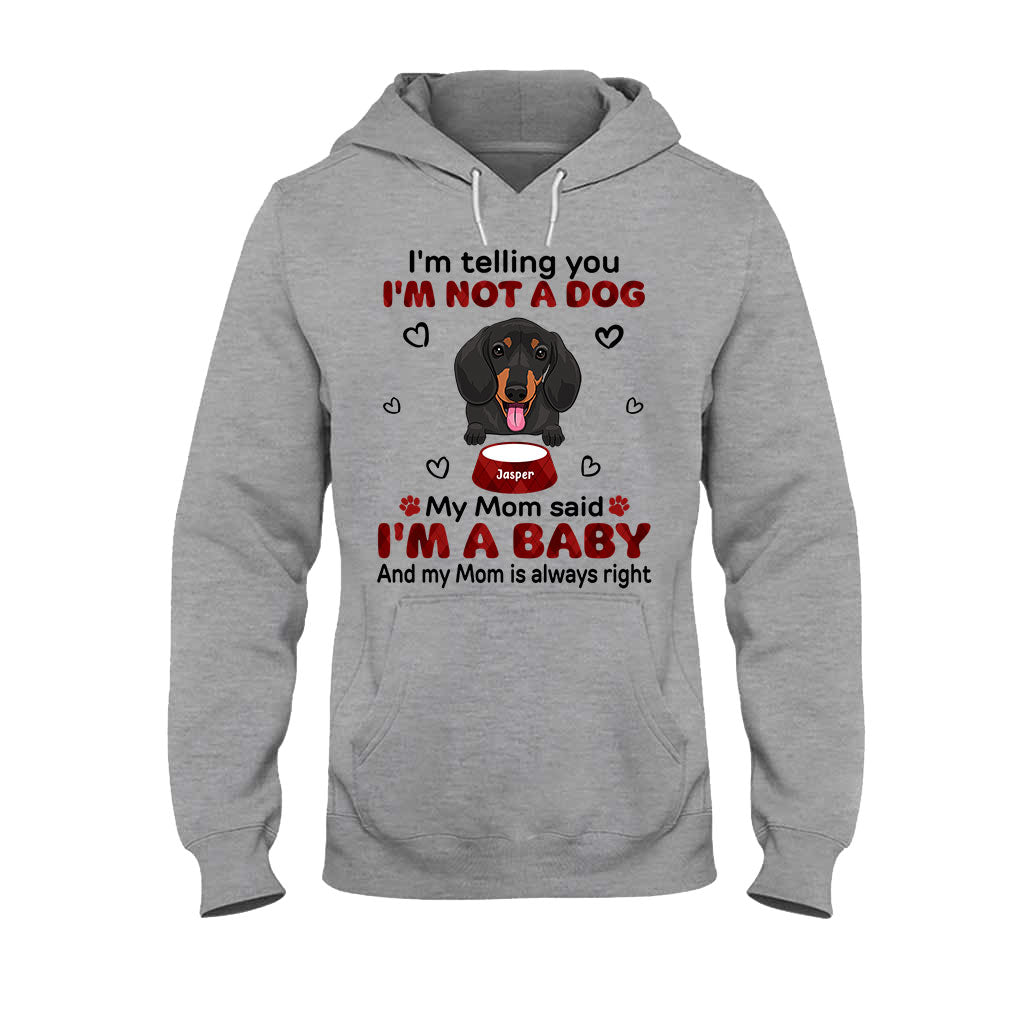 Je te le dis ! - T-shirt et sweat à capuche personnalisés pour chien