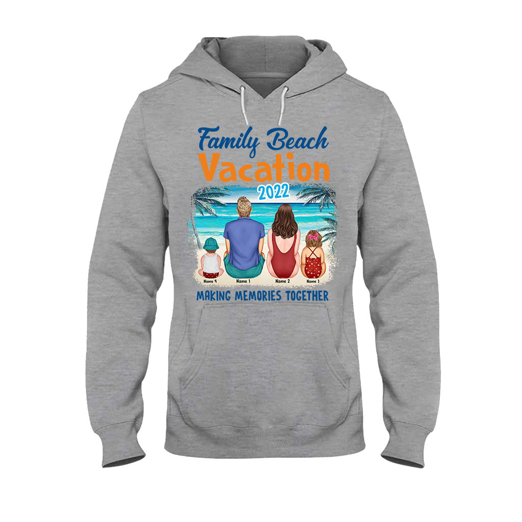 Family Beach Vacation - Personalized Sea Lover T-shirt and Hoodie