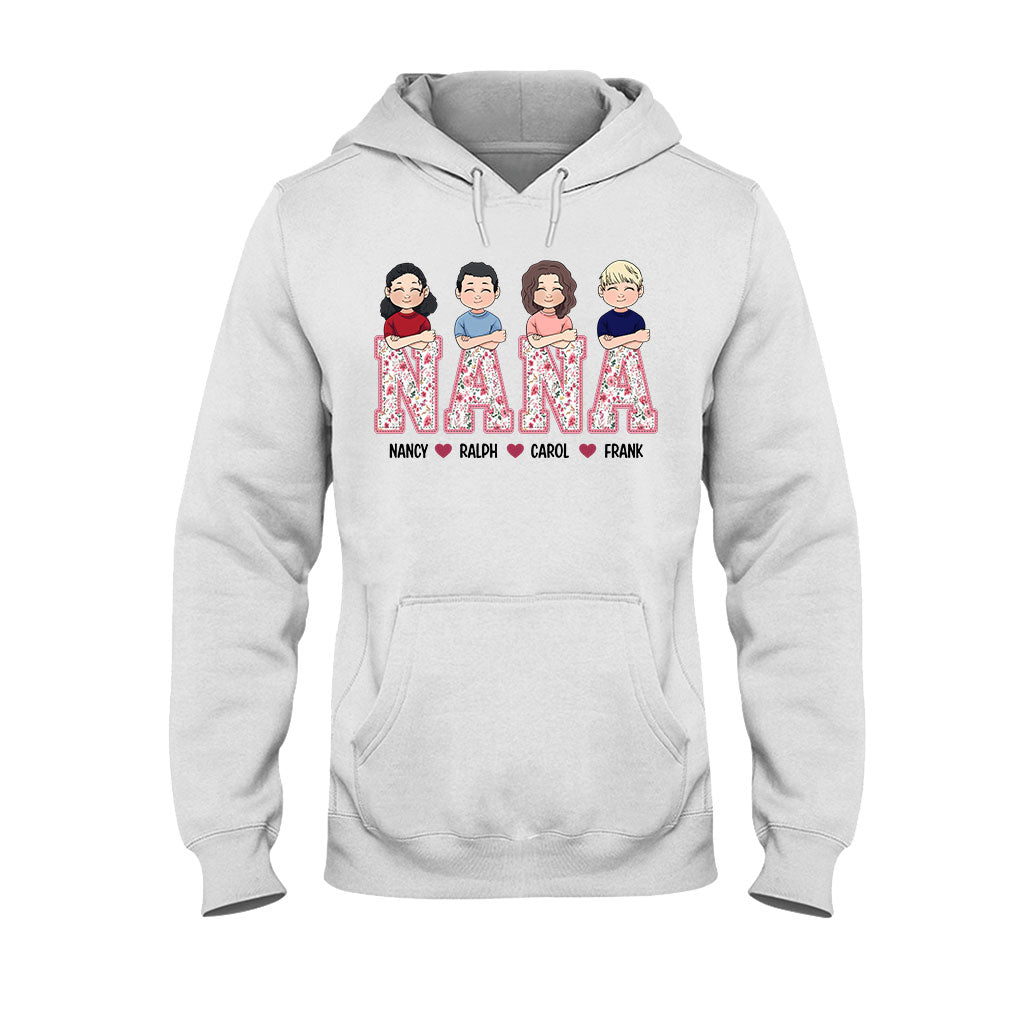 Nana Life - Personalized Mother's Day Grandma T-shirt and Hoodie