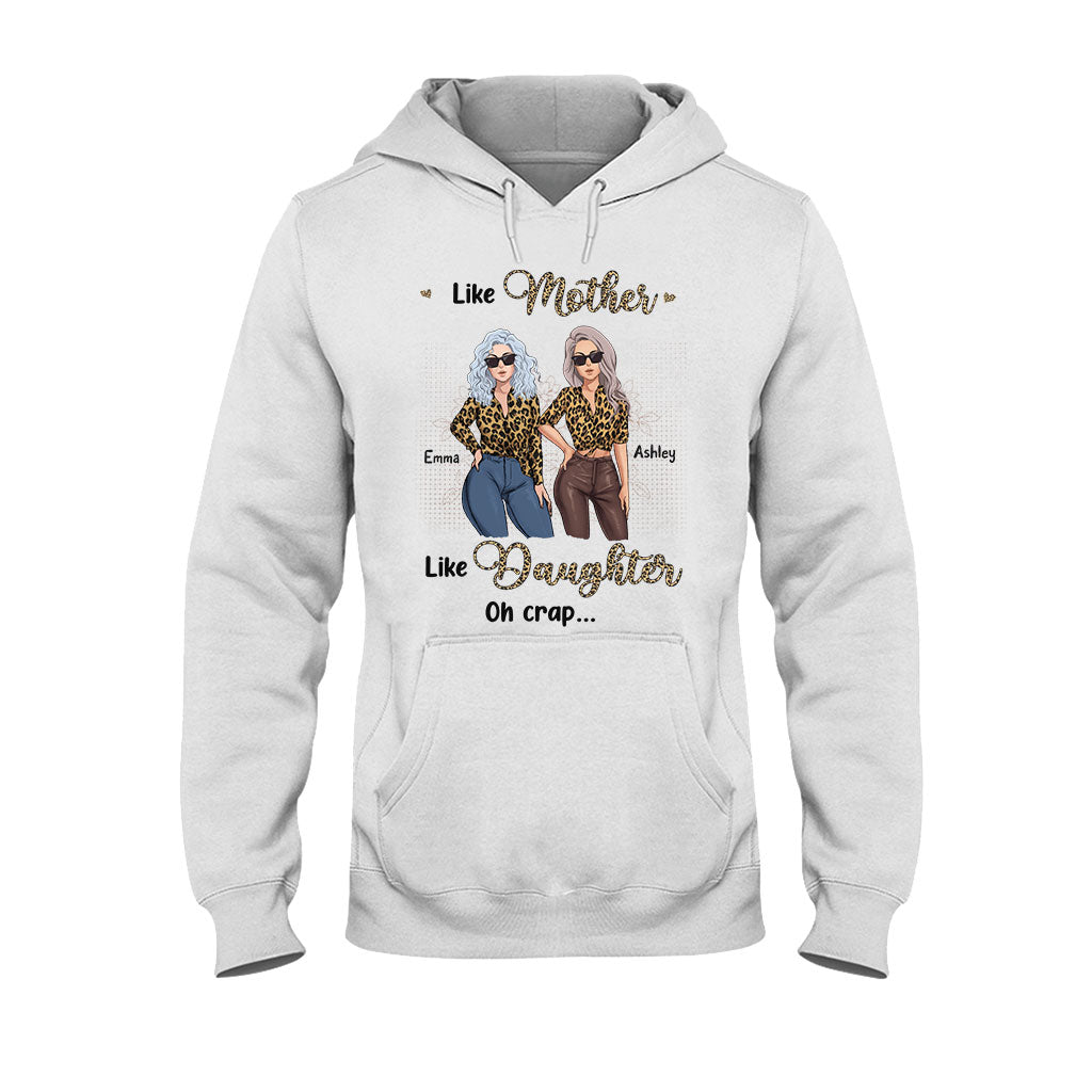 Like Mother Like Daughter - Personalized Mother's Day Mother T-shirt and Hoodie