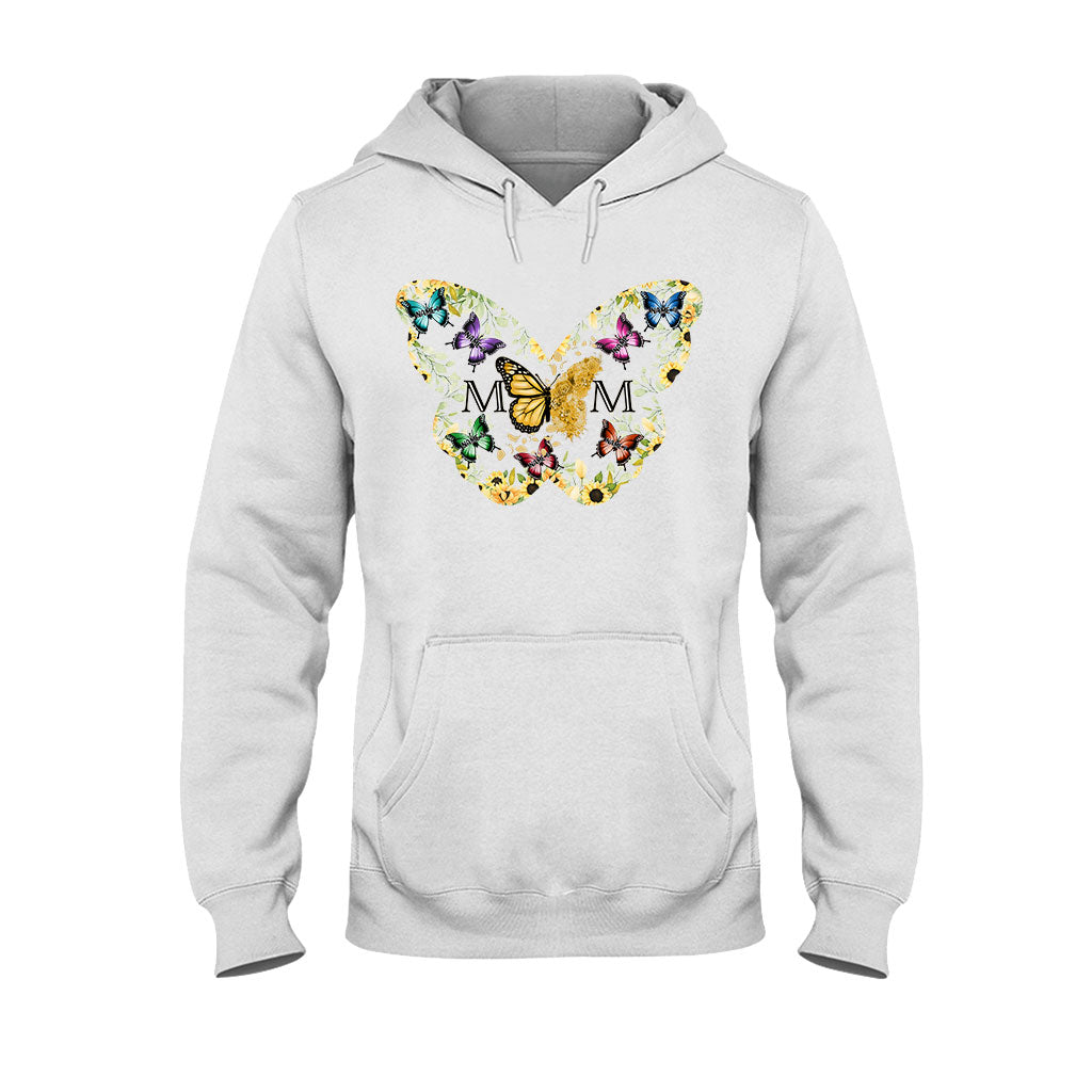 Mom Butterfly - Personalized Mother T-shirt and Hoodie
