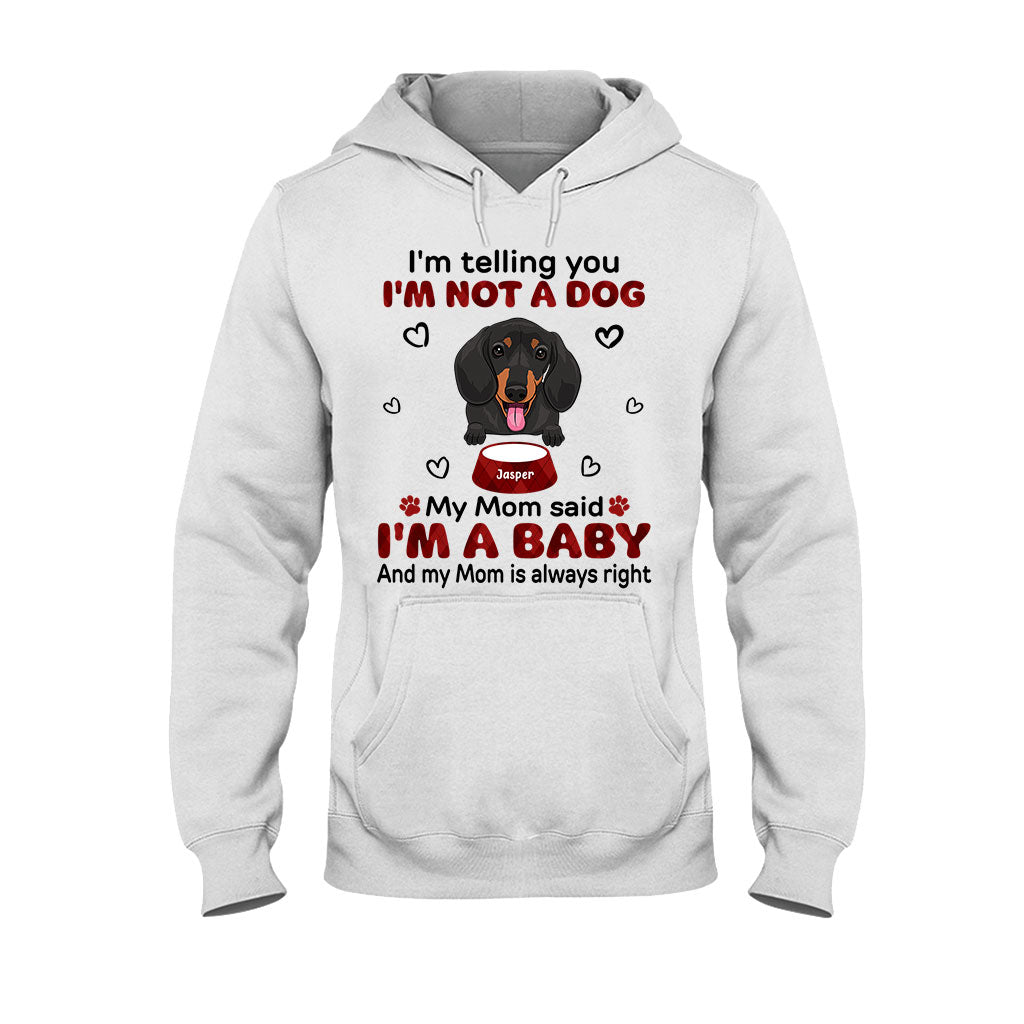 Je te le dis ! - T-shirt et sweat à capuche personnalisés pour chien