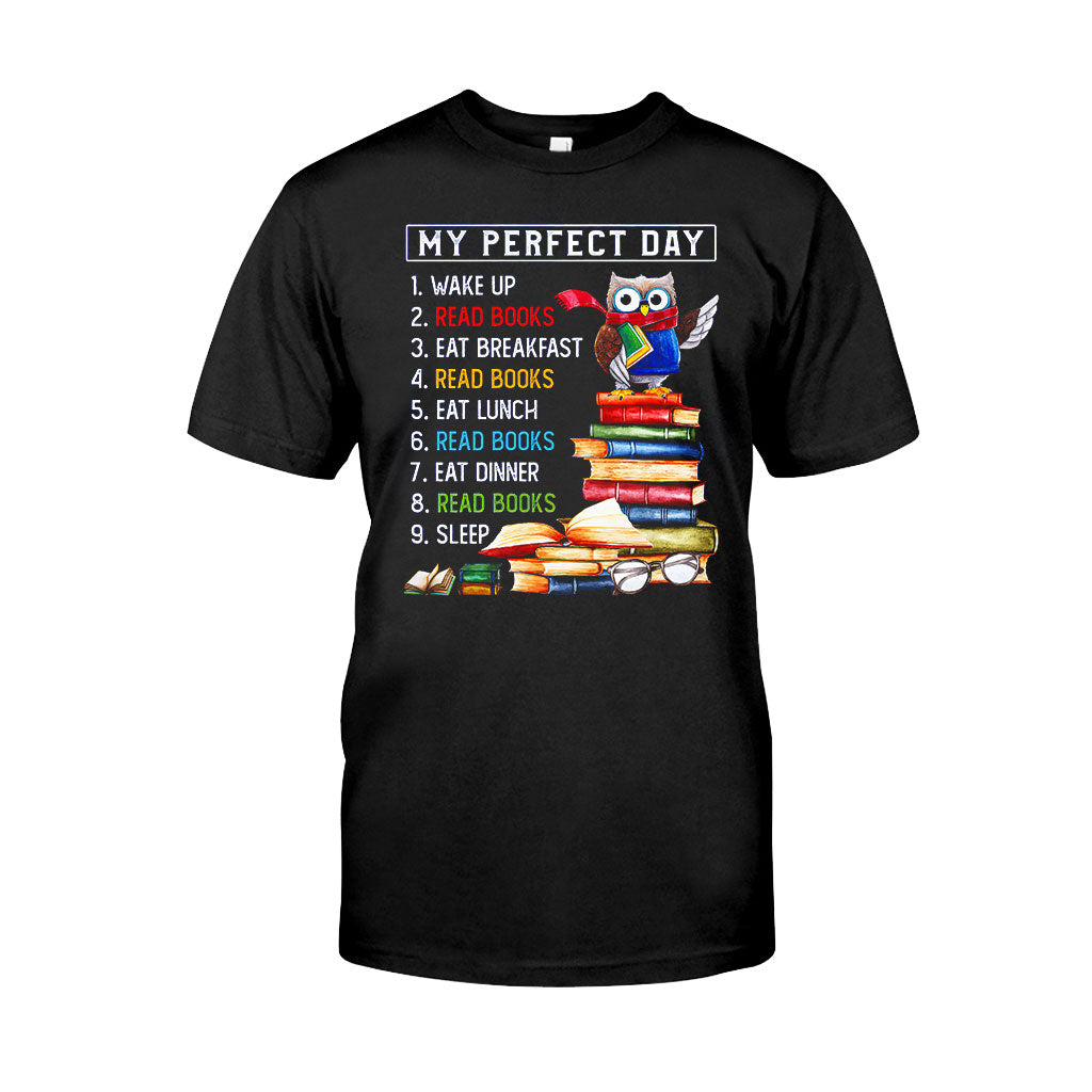 My Perfect Day - Book T-shirt And Hoodie 062021