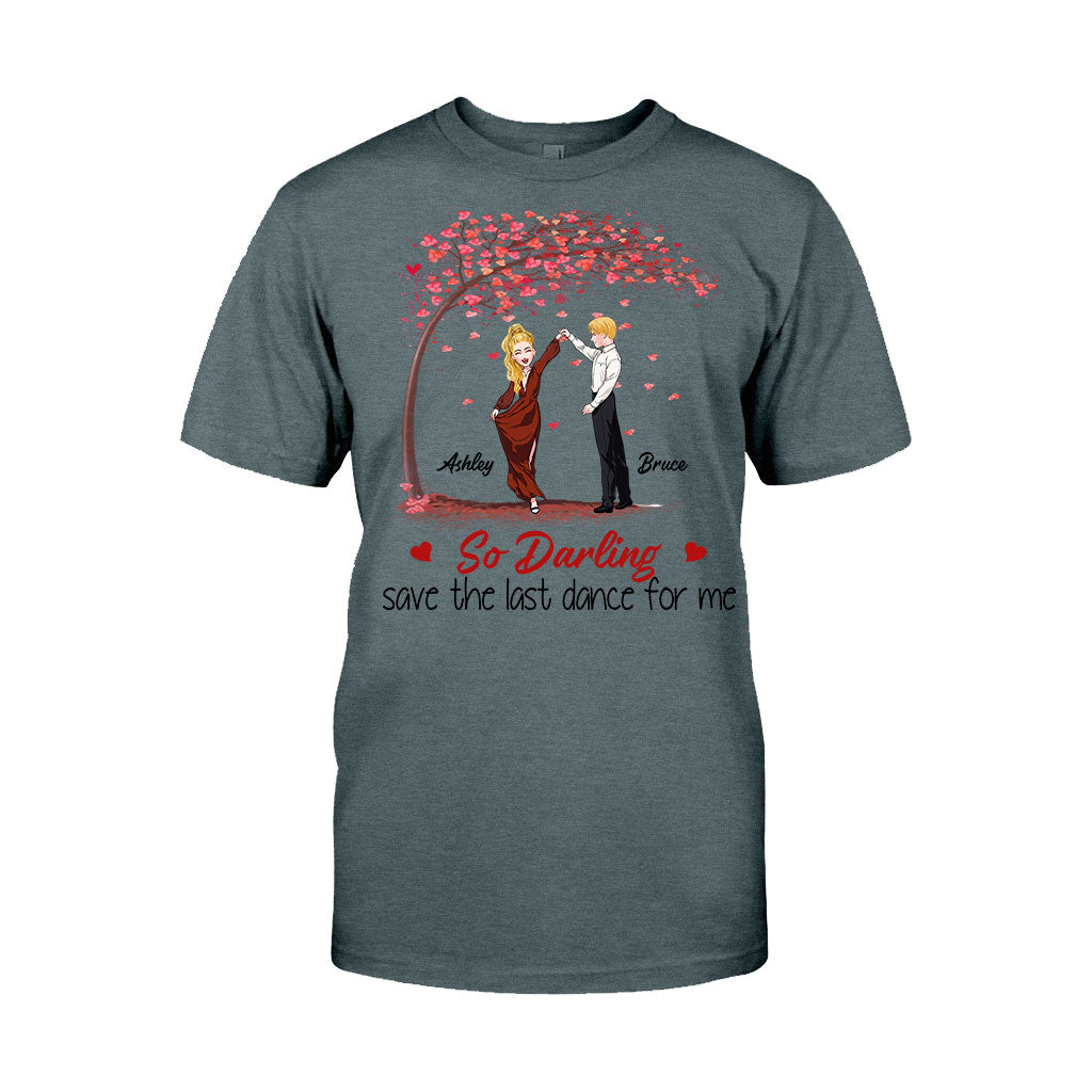 My Heart Is Wherever You Are - Personalized Couple T-shirt and Hoodie