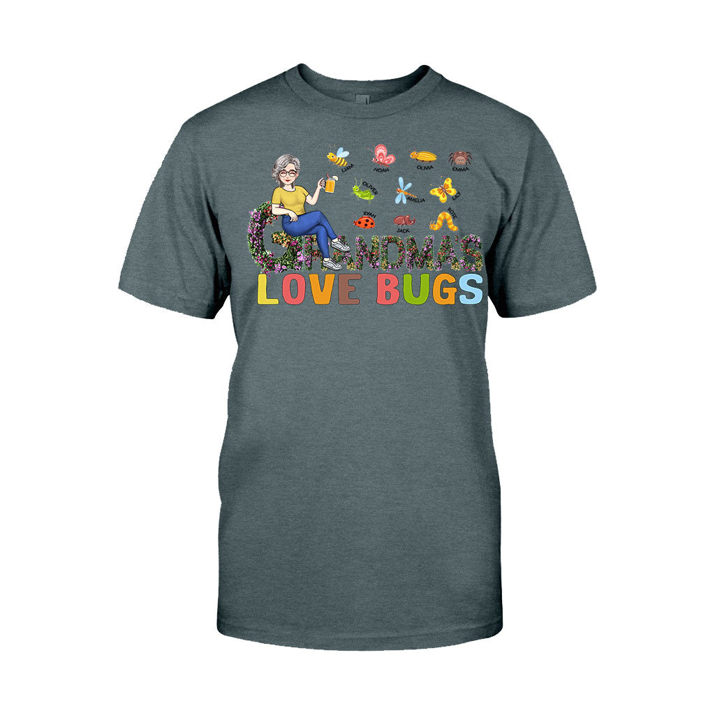 Omas Liebeskäfer – Personalisiertes Muttertags-T-Shirt und Hoodie für Oma