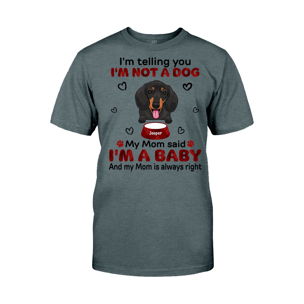 Je te le dis ! - T-shirt et sweat à capuche personnalisés pour chien