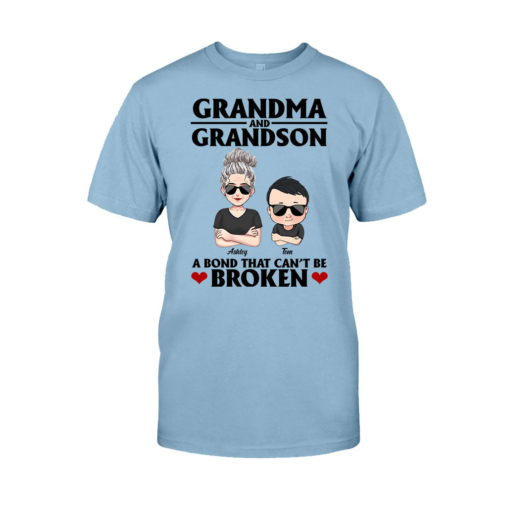A Bond That Can't Be Broken - Personalized Mother's Day Grandma T-shirt and Hoodie