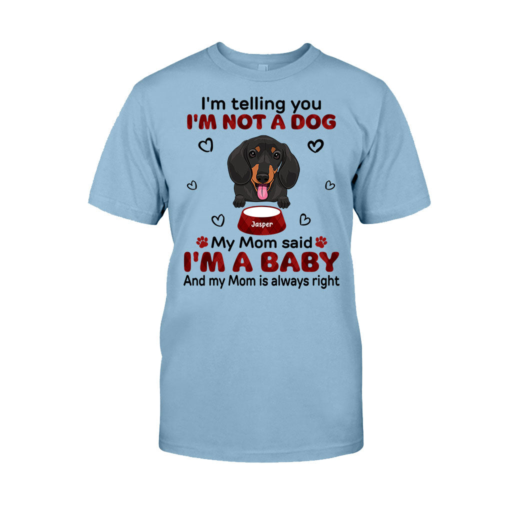 Je te le dis ! - T-shirt et sweat à capuche personnalisés pour chien