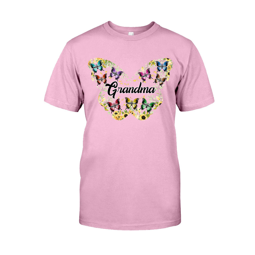We Love You - Personalized Grandma T-shirt and Hoodie