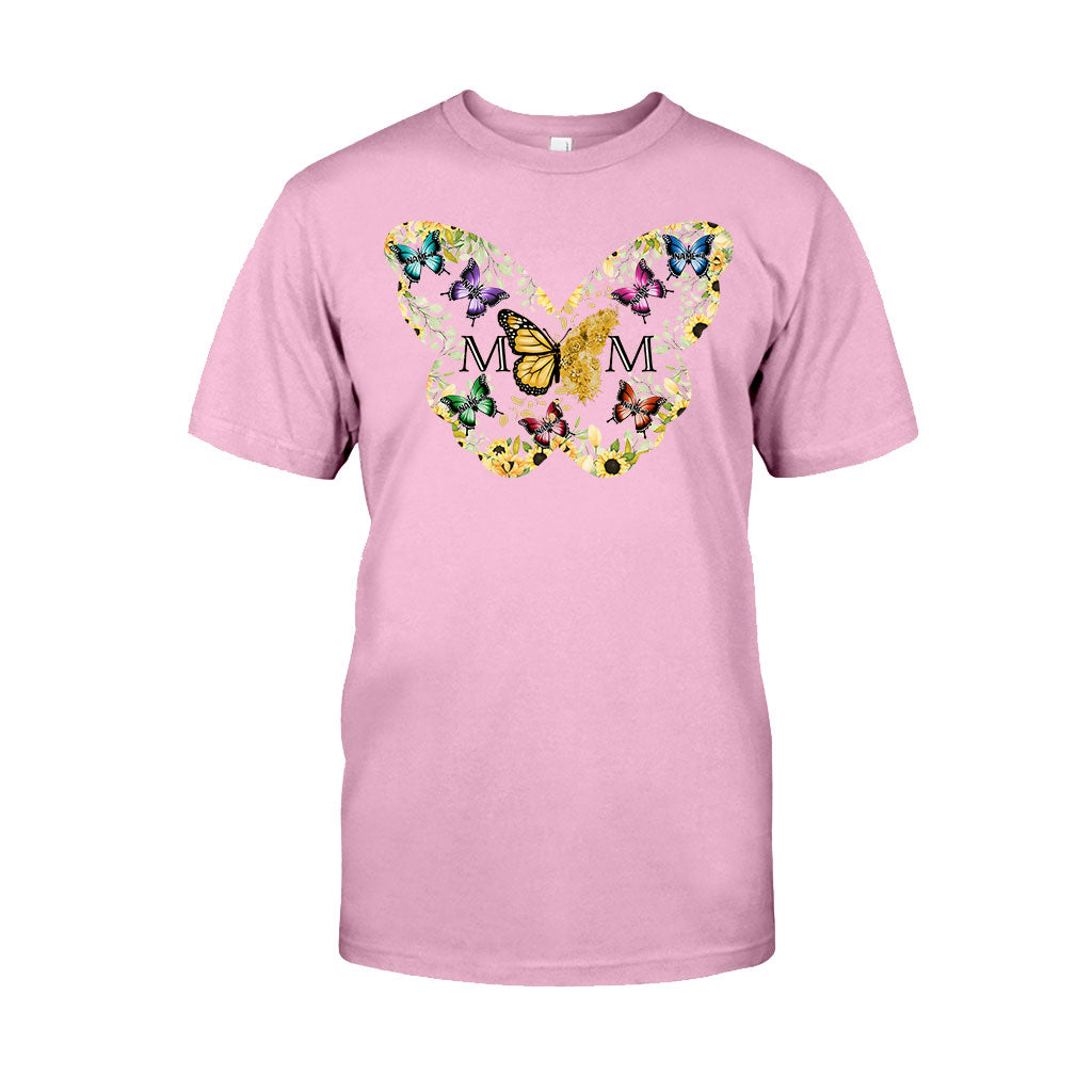 Mom Butterfly - Personalized Mother T-shirt and Hoodie