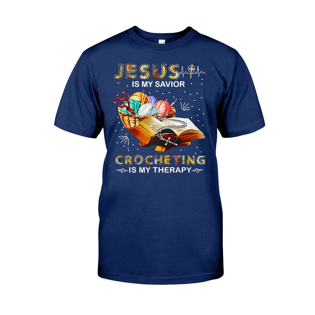 Jesus And Crocheting T-shirt And Hoodie 062021