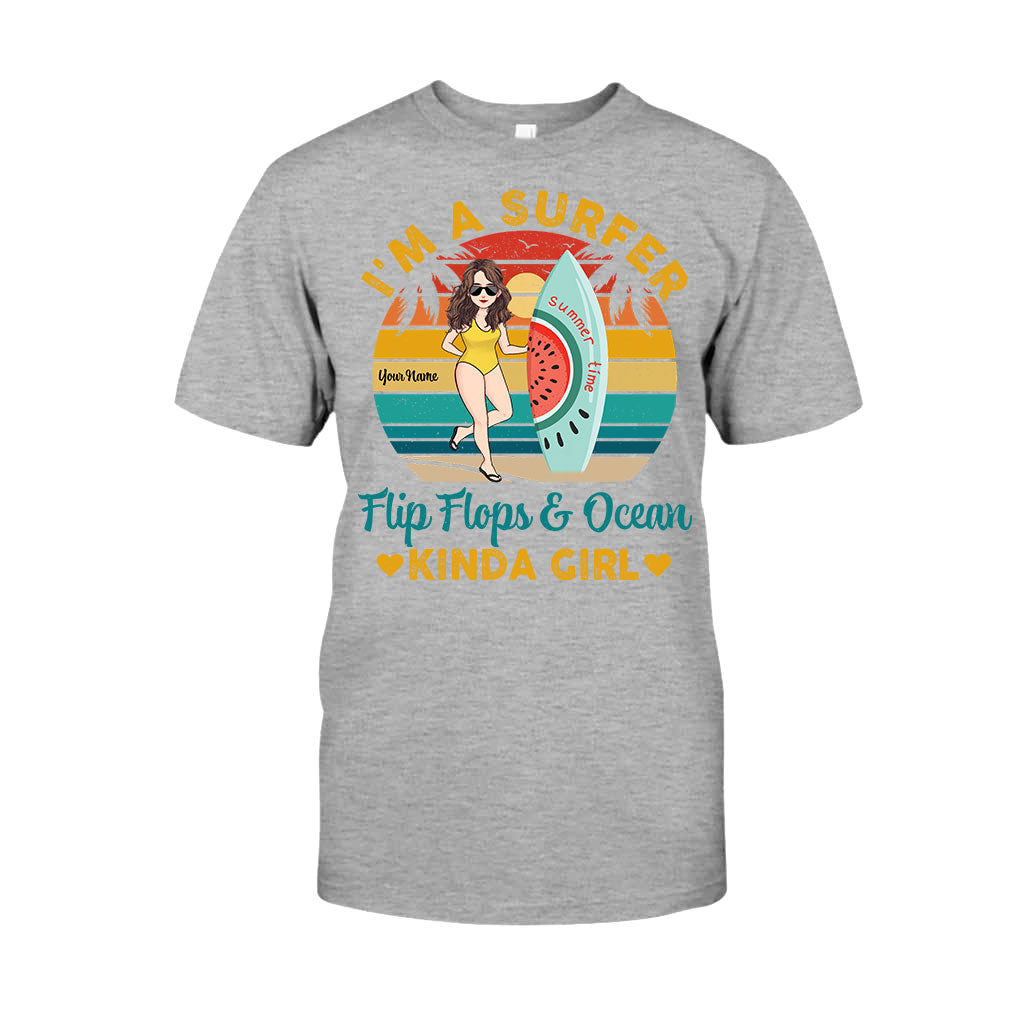 I'm A Flip Flops - Personalized Surfing T-shirt and Hoodie