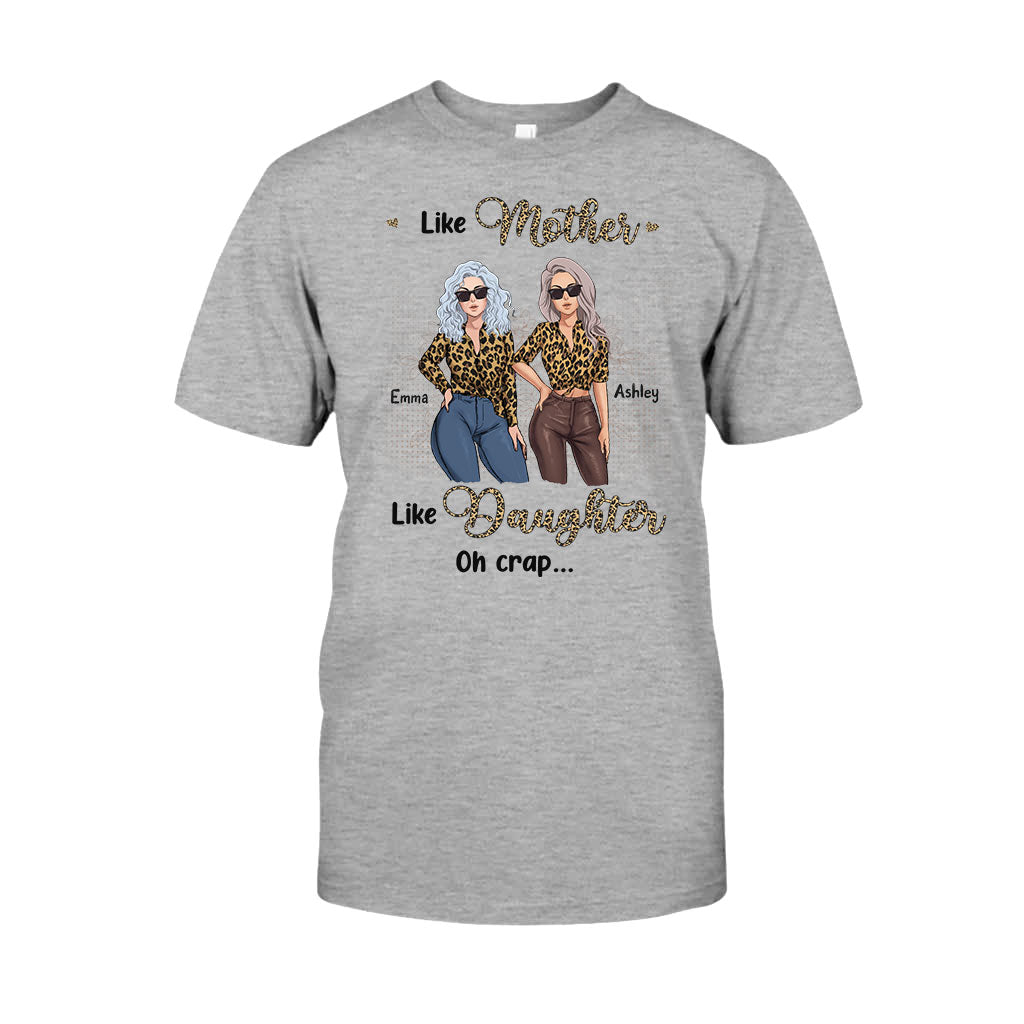 Like Mother Like Daughter - Personalized Mother's Day Mother T-shirt and Hoodie