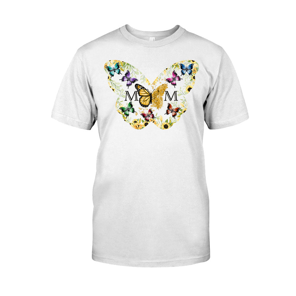 Mom Butterfly - Personalized Mother T-shirt and Hoodie