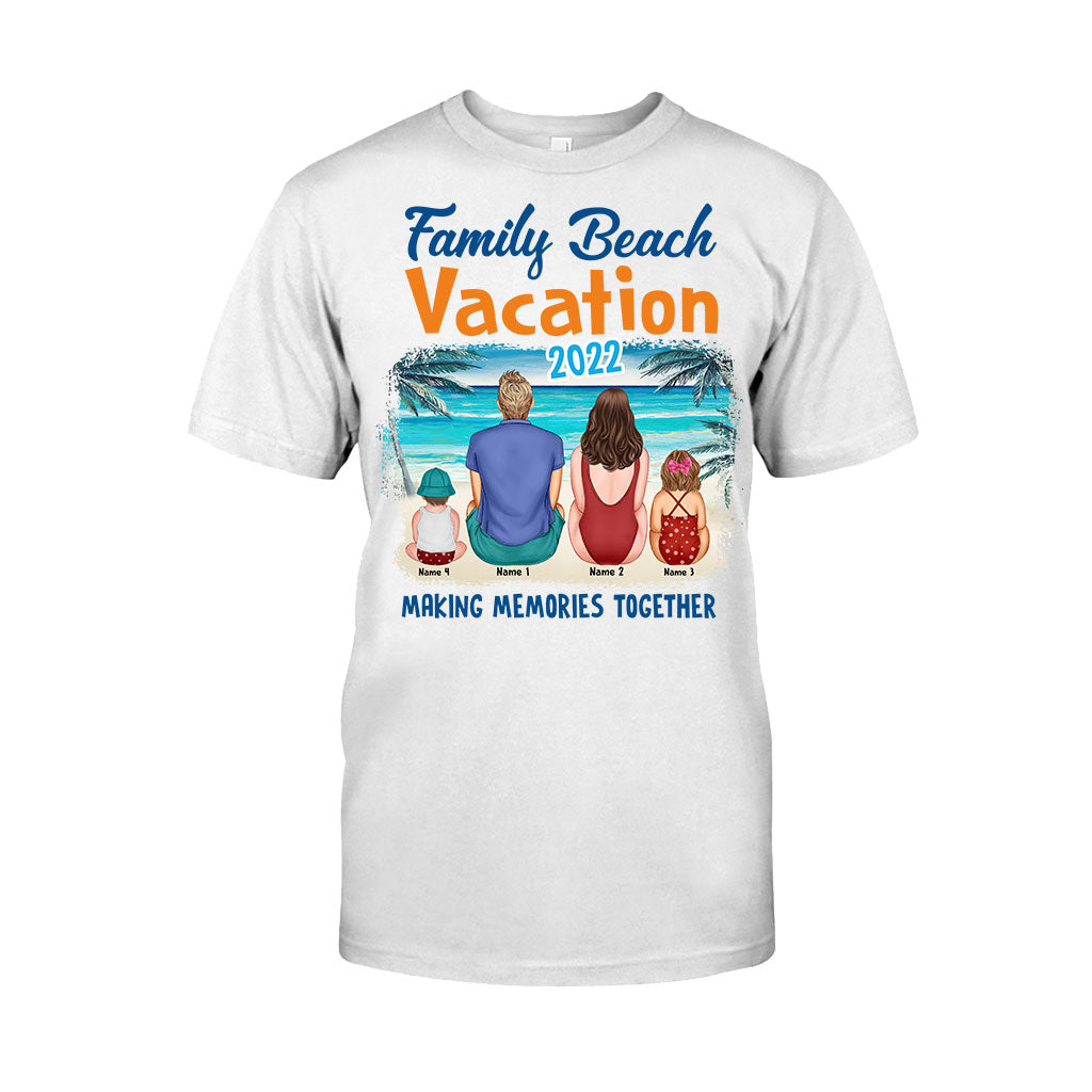 Family Beach Vacation - Personalized Sea Lover T-shirt and Hoodie