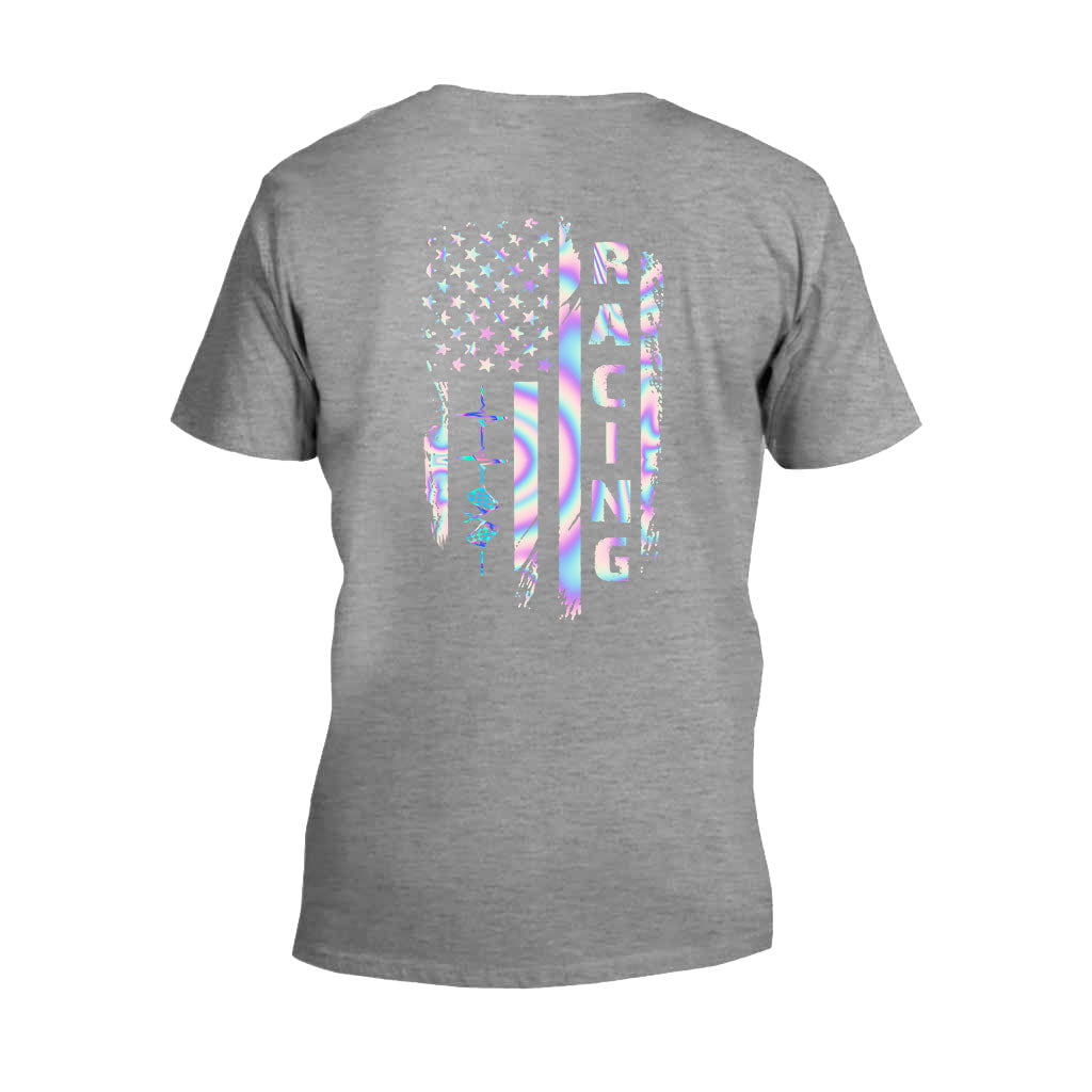 Liebe zum Rennsport – Personalisiertes T-Shirt und Hoodie zum Unabhängigkeitstag