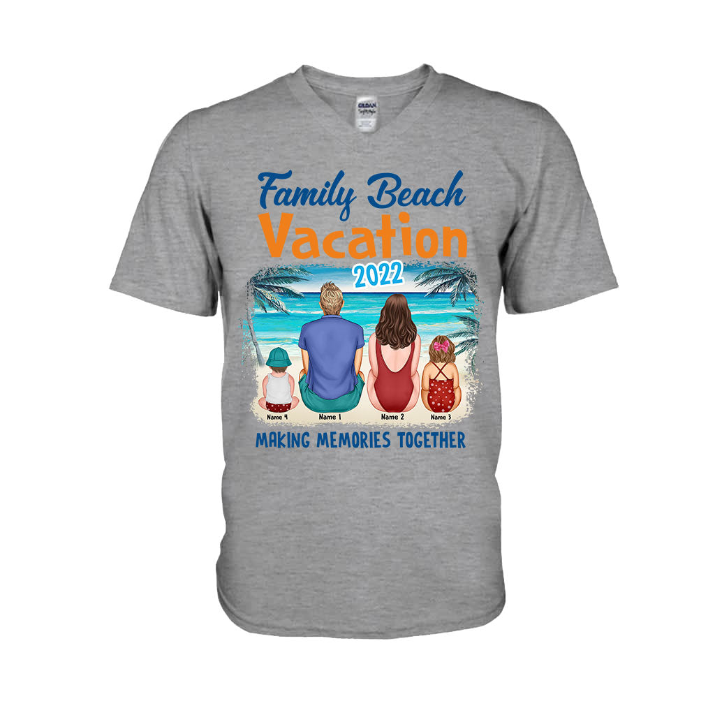 Family Beach Vacation - Personalized Sea Lover T-shirt and Hoodie