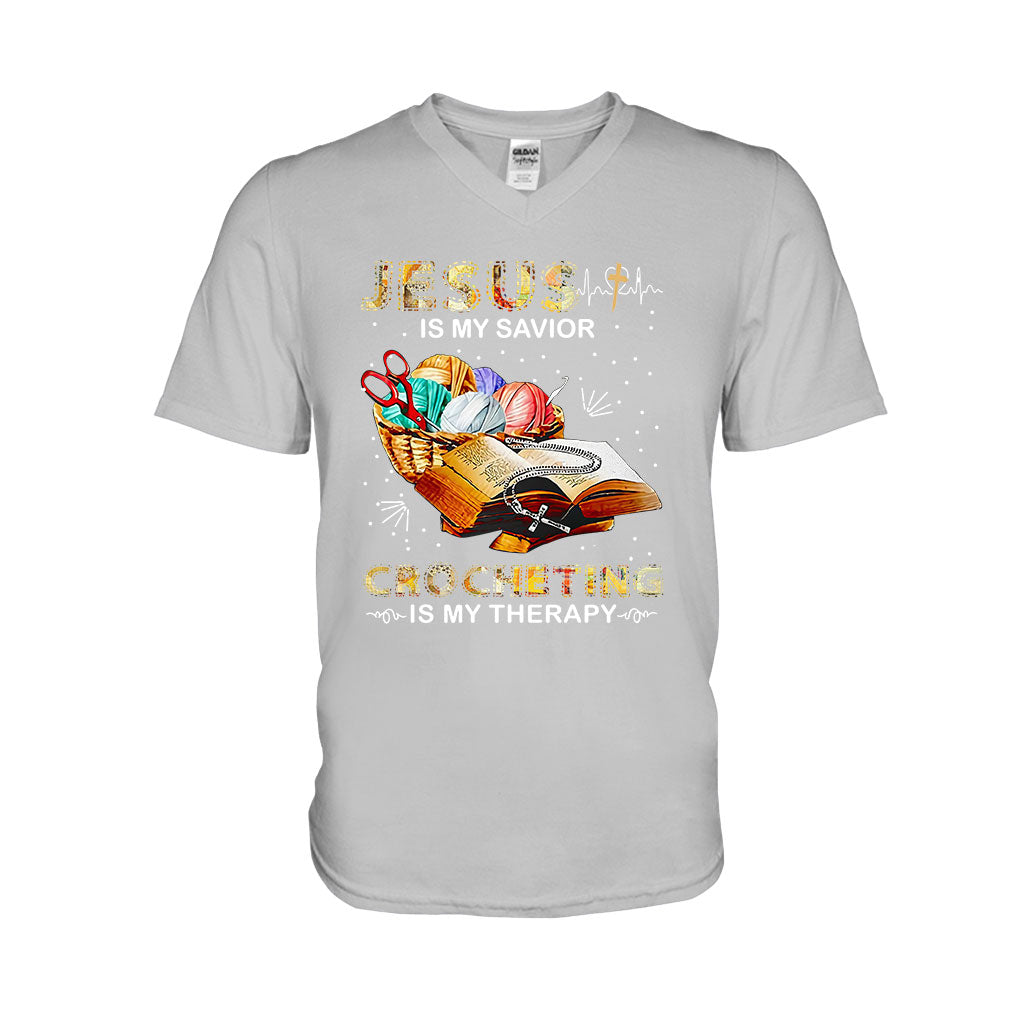 Jesus And Crocheting T-shirt And Hoodie 062021