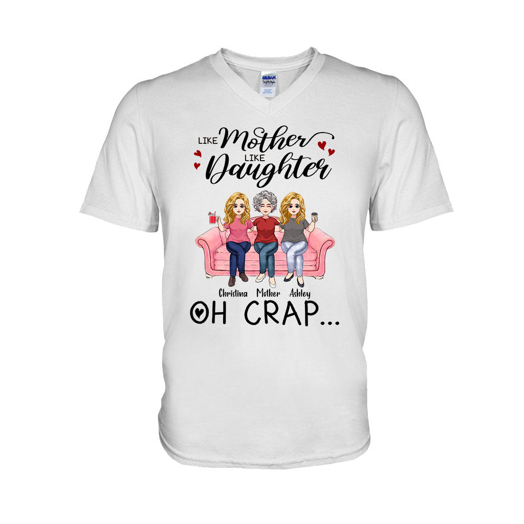 Like Mother Like Daughter - Personalized Mother's Day Mother T-shirt and Hoodie