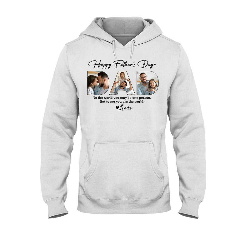 Happy Father's Day Dad - Personalized Father T-shirt And Hoodie