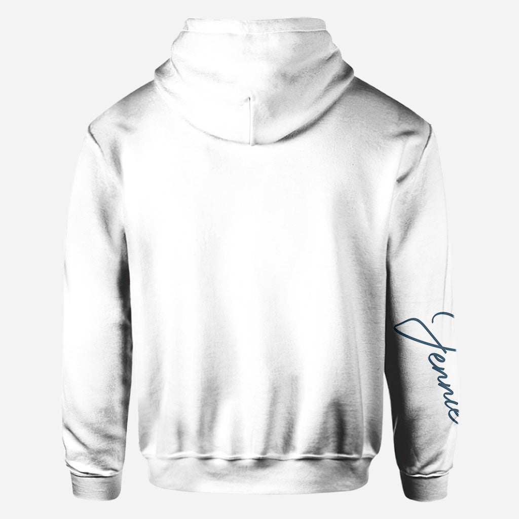 Volleyball Mom With Any Kid Name & Number - Personalized Volleyball All Over Shirt