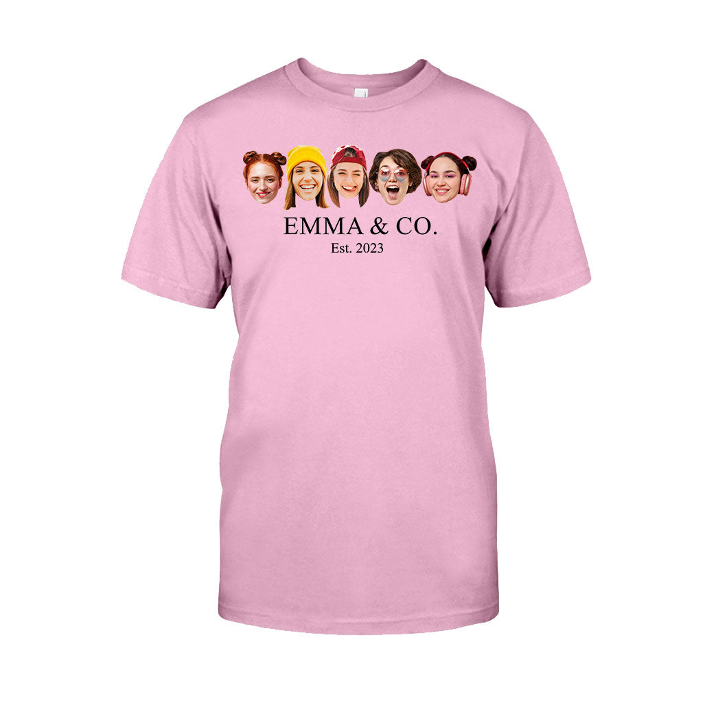 Besties & Co. Face Custom – Personalisiertes Bestie-T-Shirt und Hoodie