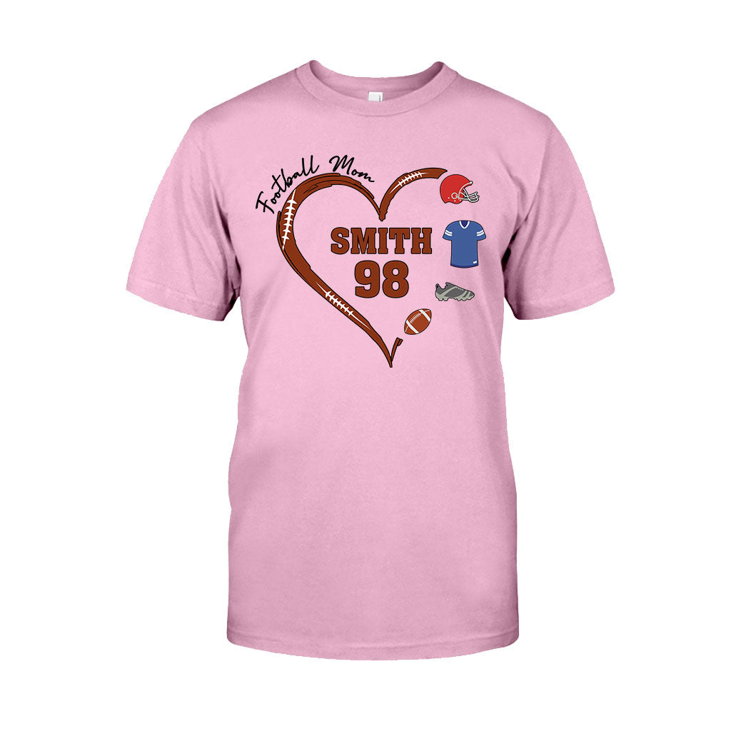 Fußballmama – Personalisiertes Fußball-T-Shirt und Hoodie