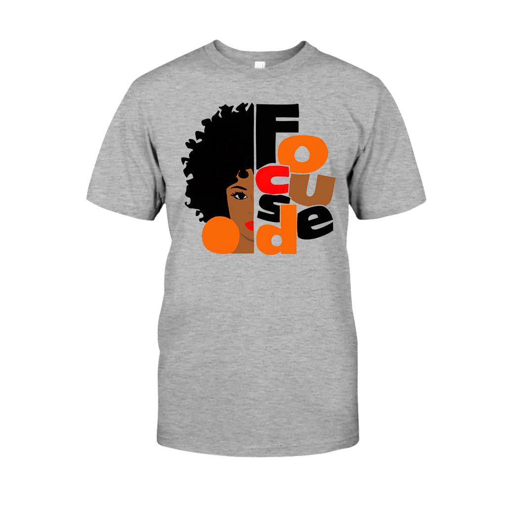 Focused – T-Shirt und Hoodie für Afroamerikaner