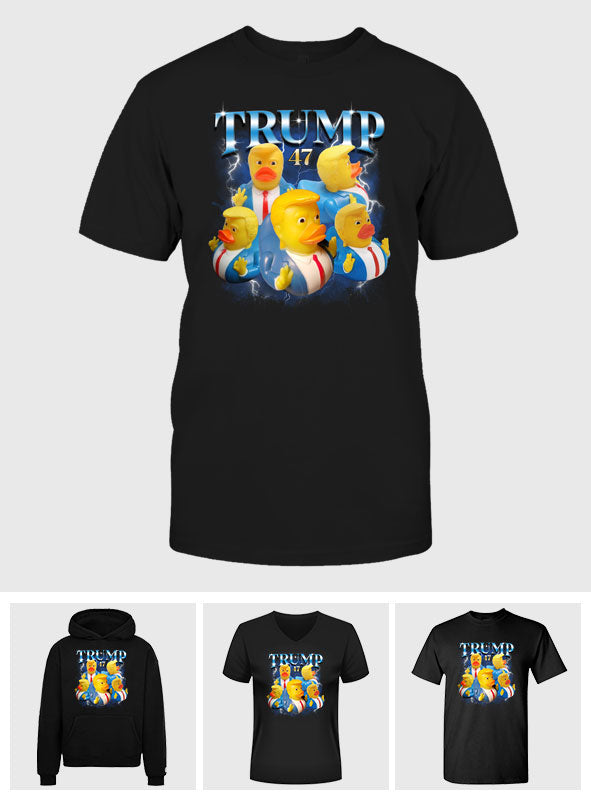 T-shirt et sweat à capuche « Canard rigolo »