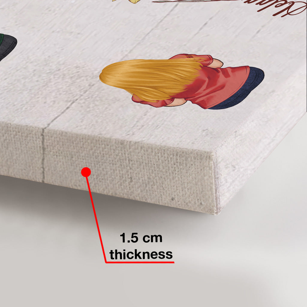 Grandma's Garden - Personalized Grandma Canvas And Poster