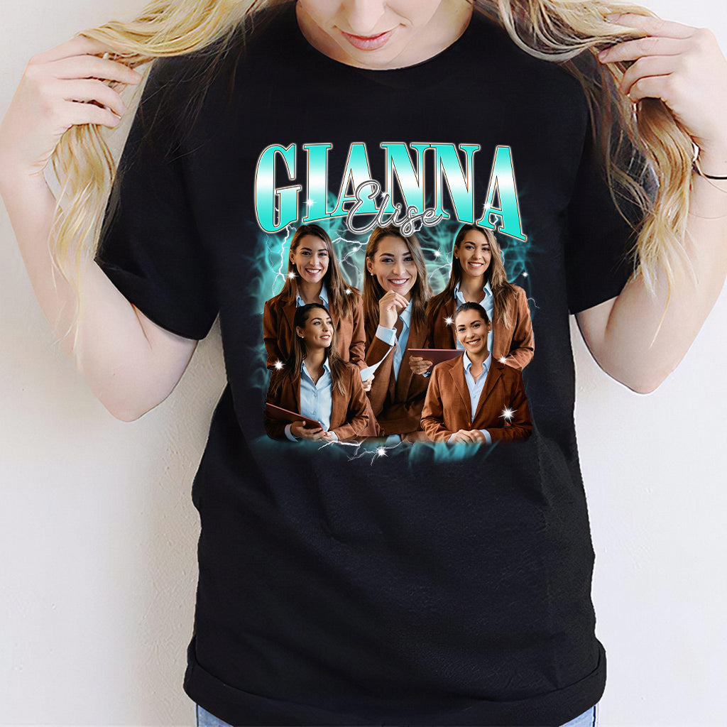 Custom Text And Photos - gift for anyone - Personalized T-shirt And Hoodie