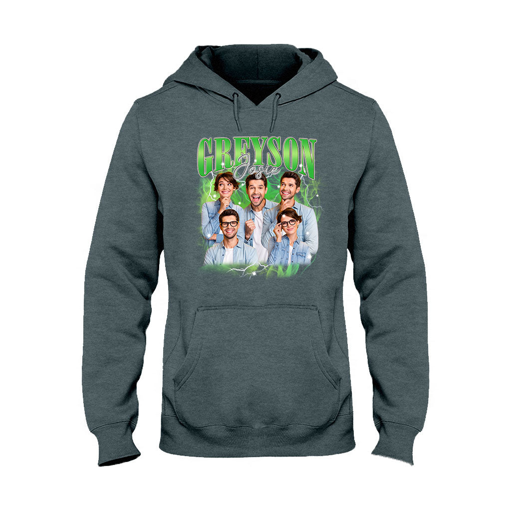 Custom Text And Photos - gift for anyone - Personalized T-shirt And Hoodie