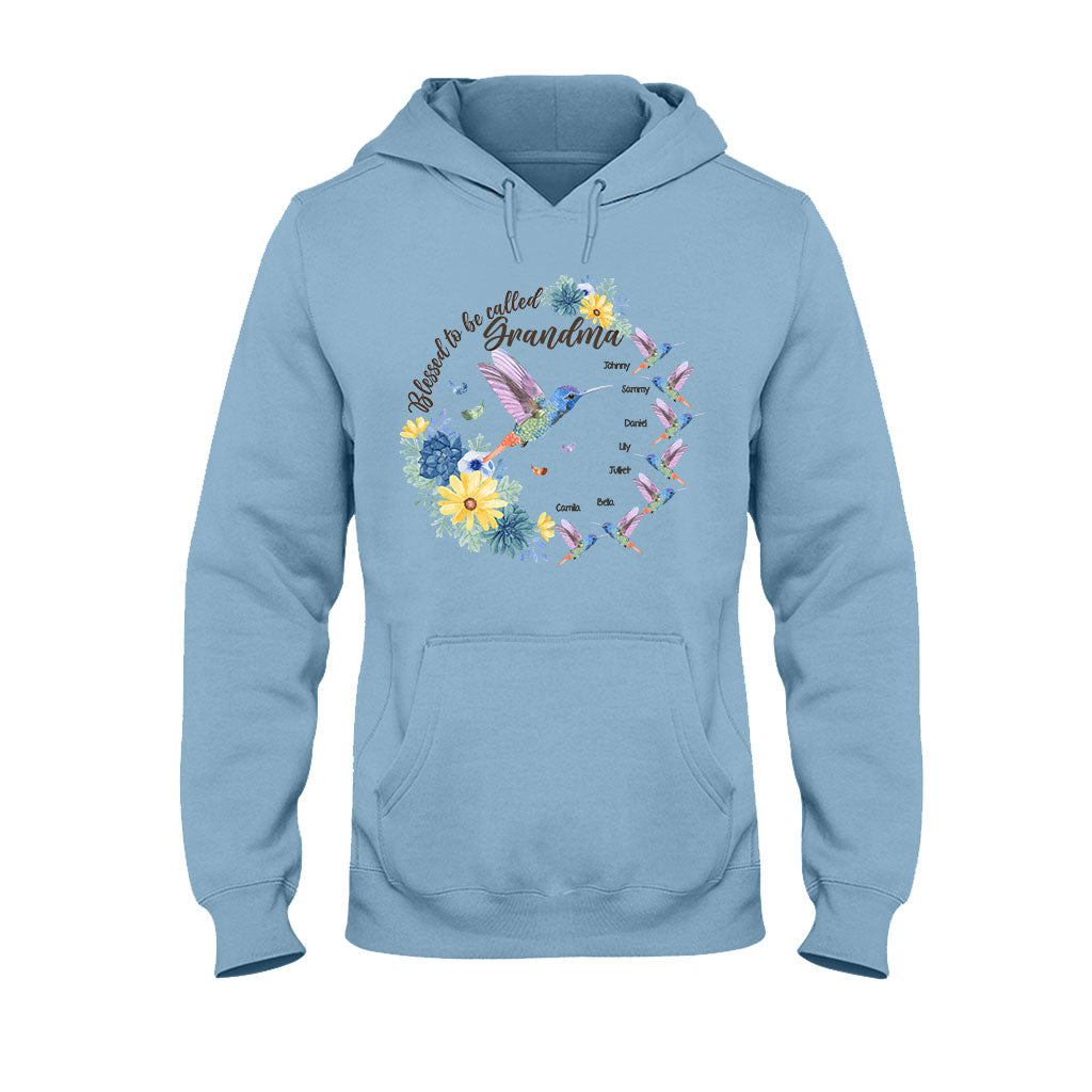 Heureuse d'être appelée Grand-mère Nana Gigi - T-shirt et sweat à capuche personnalisés pour grand-mère