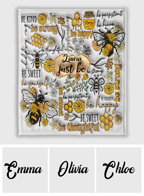 Sois heureux - Couverture personnalisée