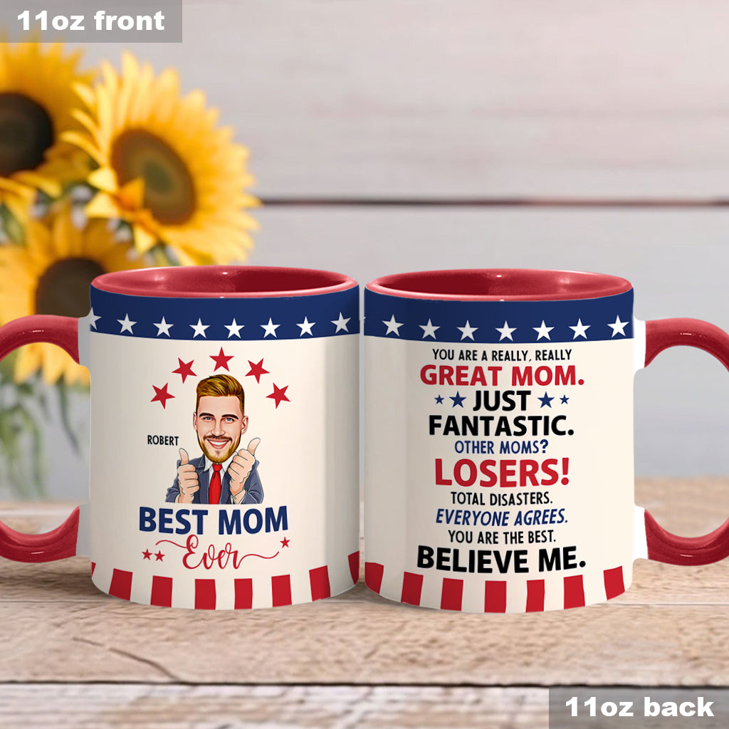 Meilleure maman du monde - Mug personnalisé