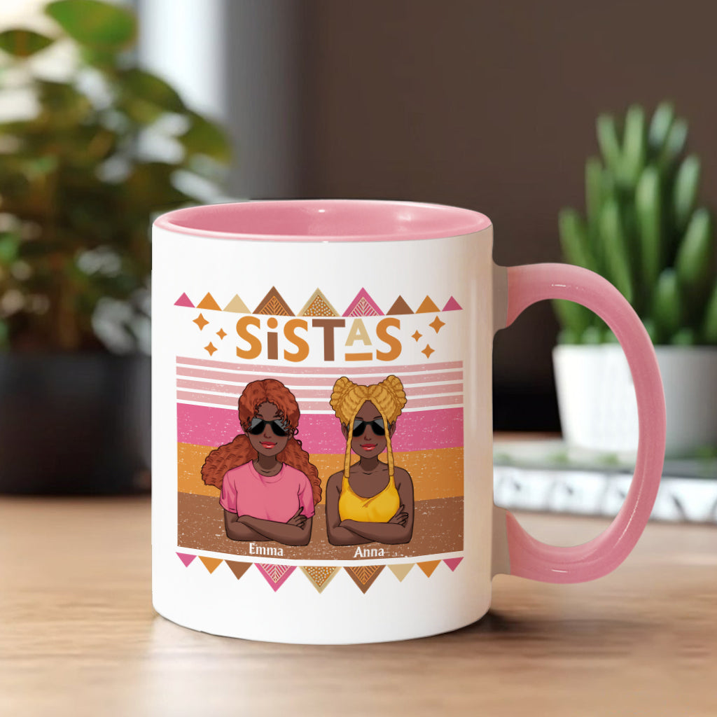 Black Girl Magic – Personalisierte Tasse mit afroamerikanischem Akzent