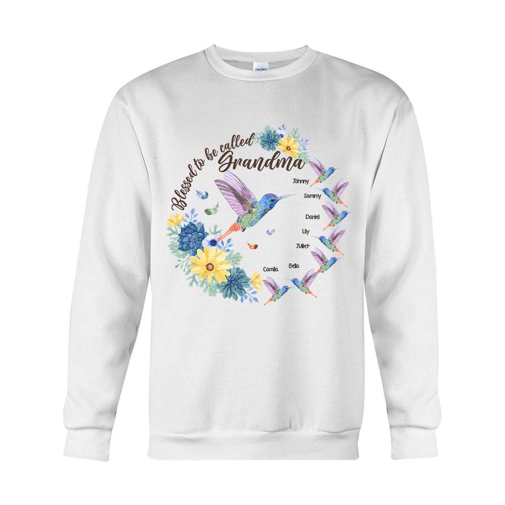 Heureuse d'être appelée Grand-mère Nana Gigi - T-shirt et sweat à capuche personnalisés pour grand-mère