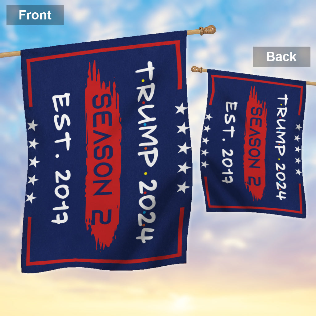 Trump Staffel 2 - Hausflagge