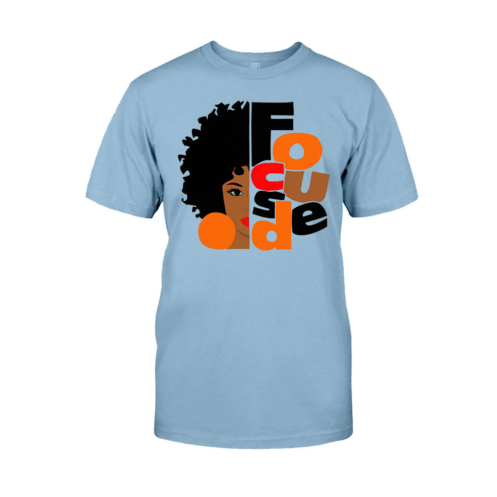 Focused – T-Shirt und Hoodie für Afroamerikaner