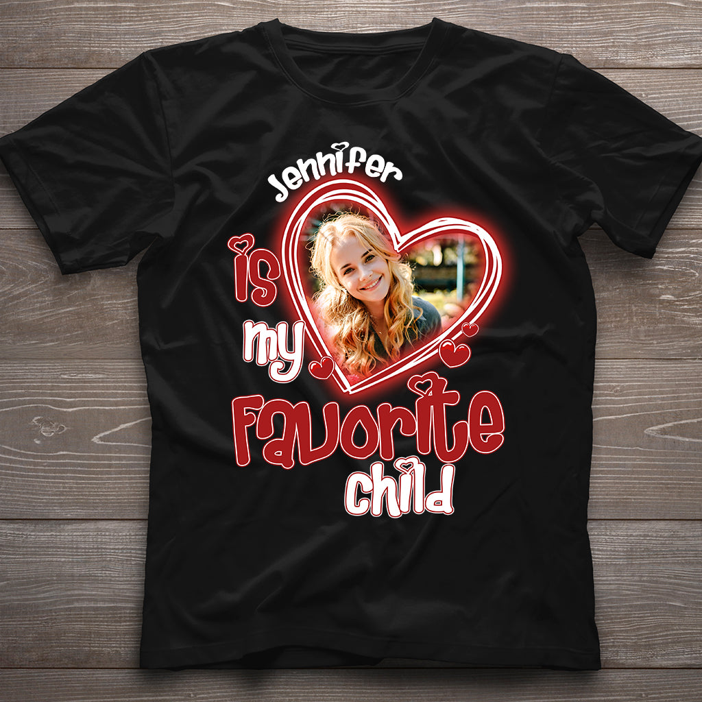 Mom's Favorite Child - Personalized Mother T-shirt And Hoodie
