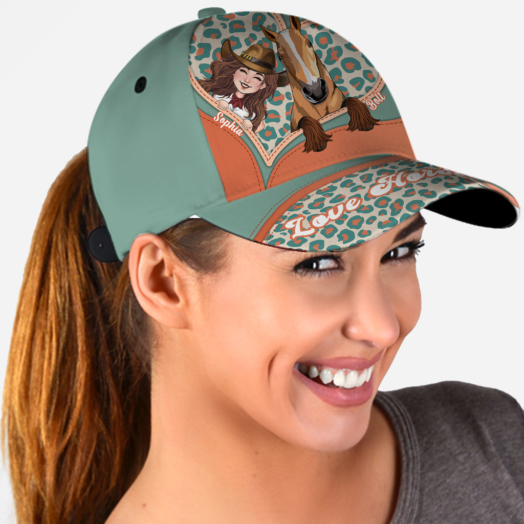 Think About Horses - Personalized Horse Classic Cap