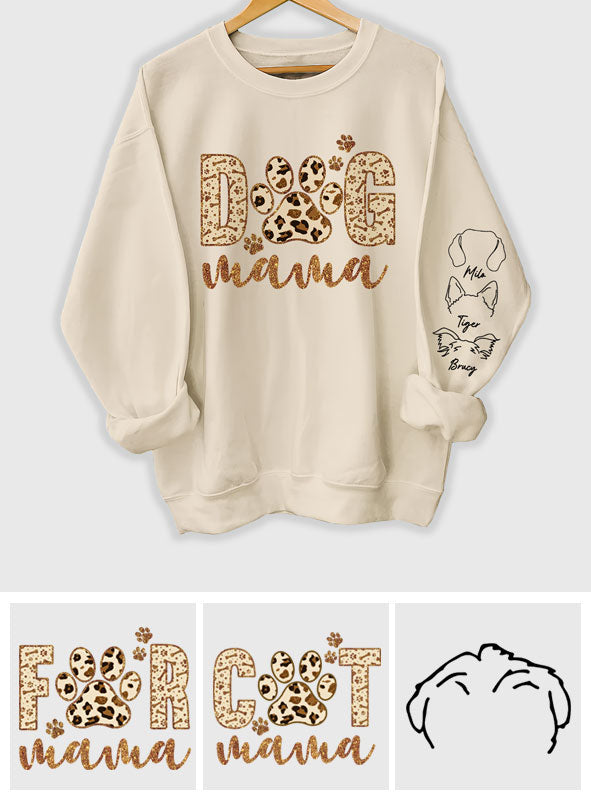 T-shirt personnalisé « Maman Chien » - T-shirt intégral pour chien