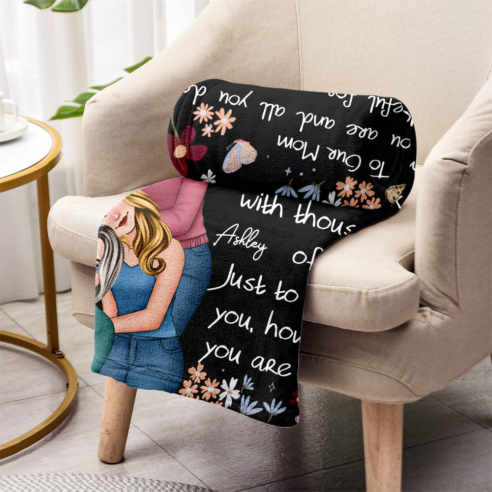 To Our Mother/ Mom... - Personalized Mother Blanket