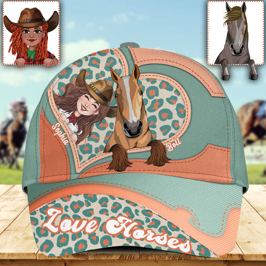 Think About Horses - Personalized Horse Classic Cap