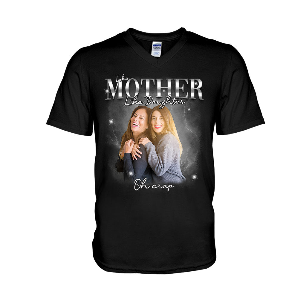 Like Mother Father Like Son Daughter Oh - Personalized Mother T-shirt And Hoodie