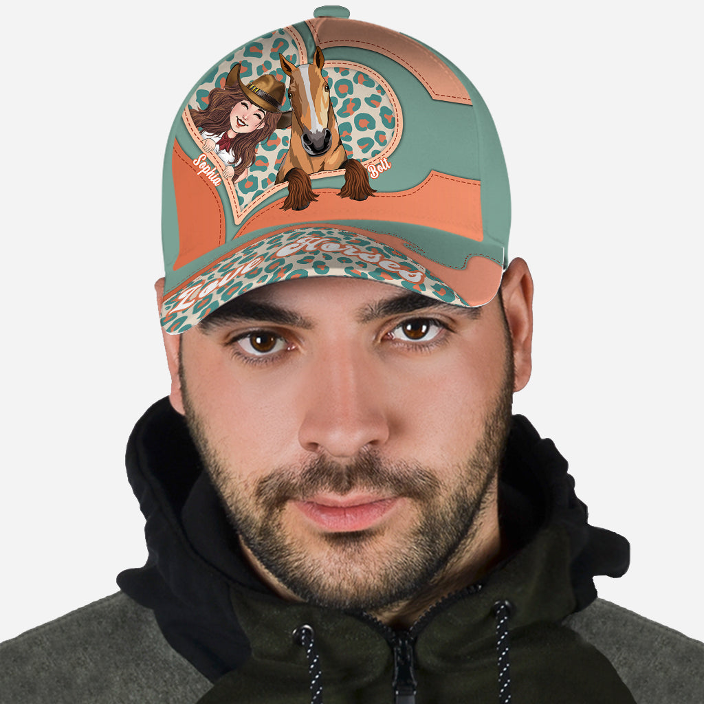 Think About Horses - Personalized Horse Classic Cap