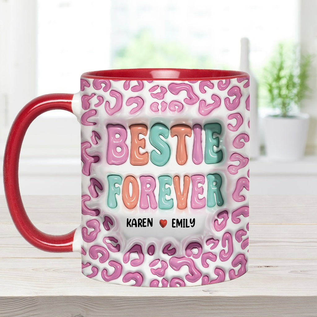 Meilleure amie pour toujours - Mug personnalisé « Meilleure amie pour toujours »
